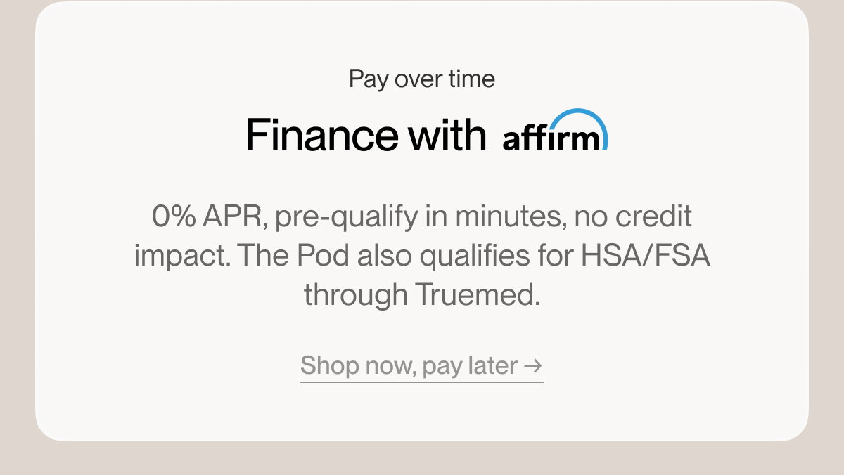 Pay over time | Finance with affirm