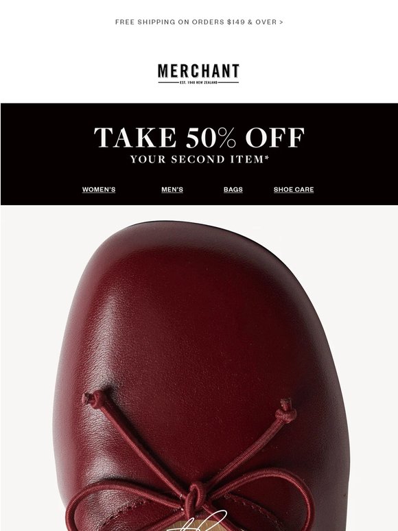 The New Flats | Second Pair 50% Off*