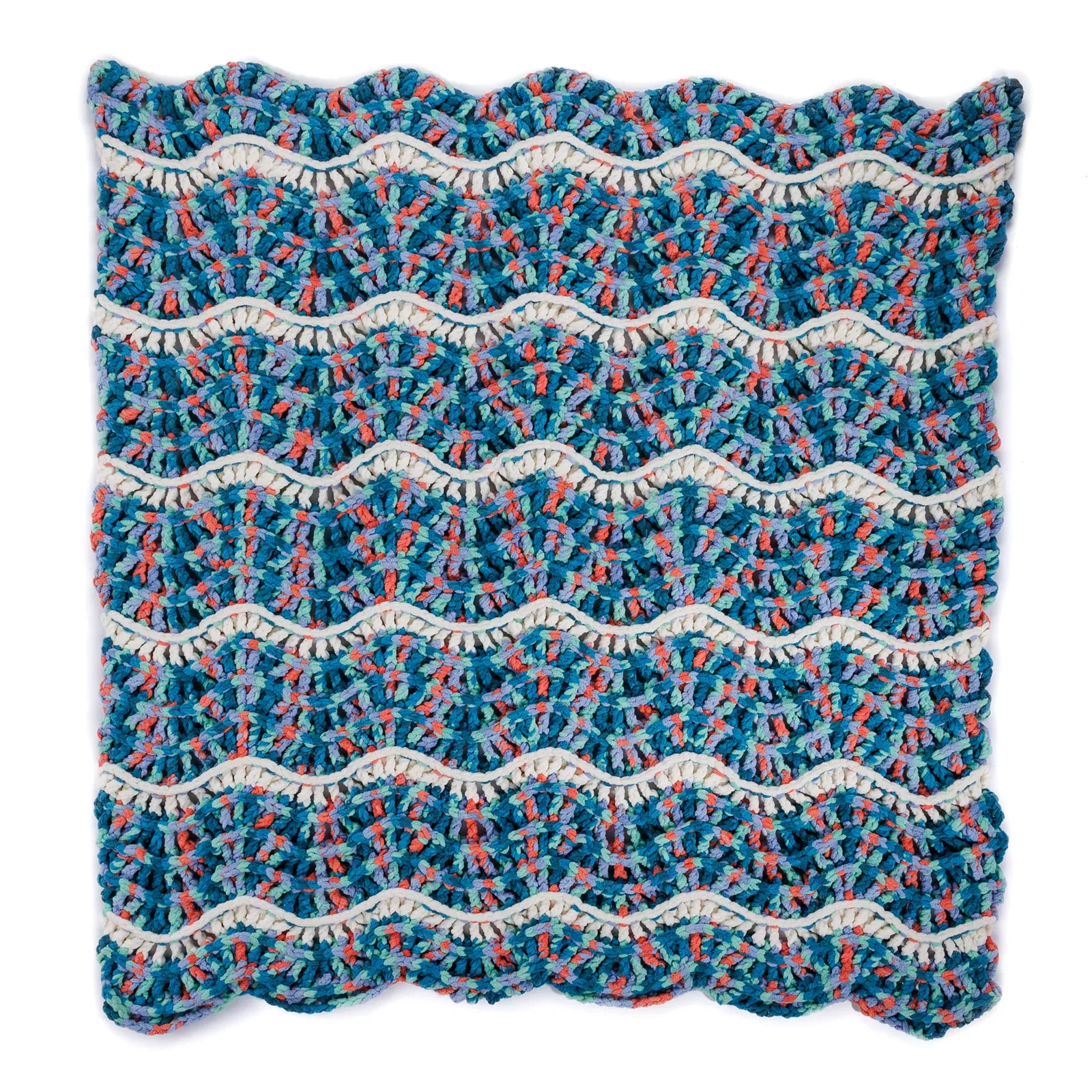 Image of Bernat Rippling Reef Crochet Blanket