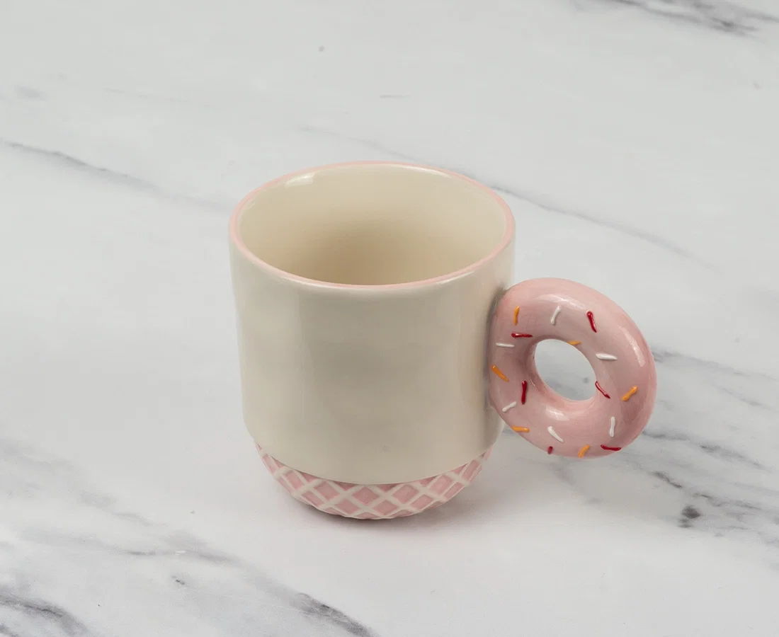Image of Stokes Donut Mug, Pink
