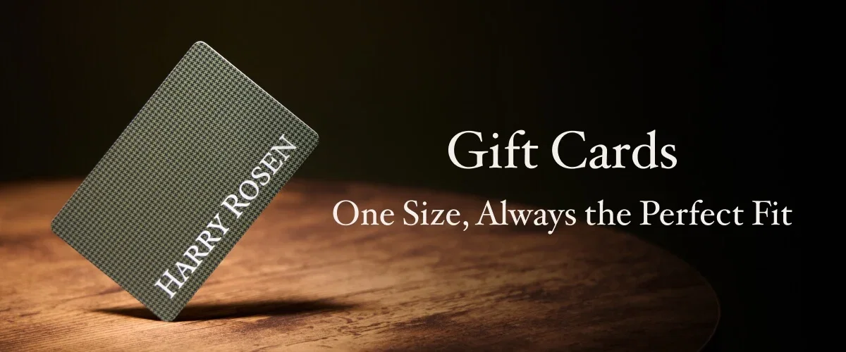 Gift Cards, One Size, Always the Perfect Fit