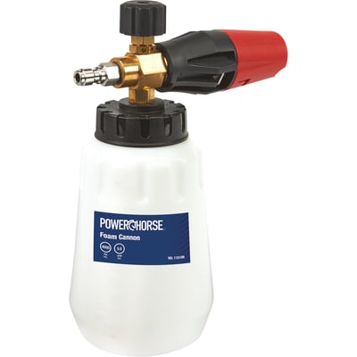 Powerhorse Foam Cannon, 4000 PSI, 5.6 GPM, 1-Liter Capacity