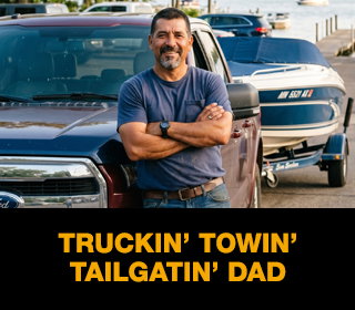 Truckin' Towin' Tailgatin' Dad