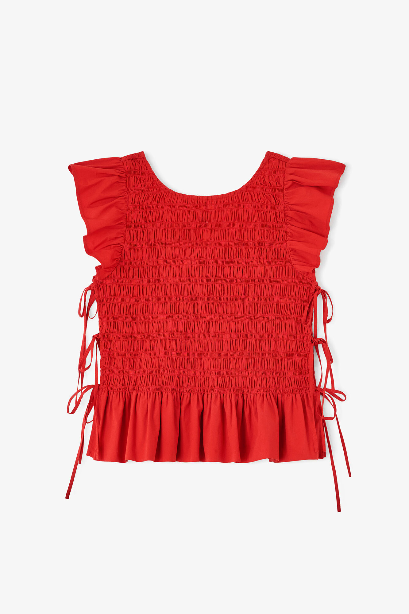 Top in Smocked Cotton