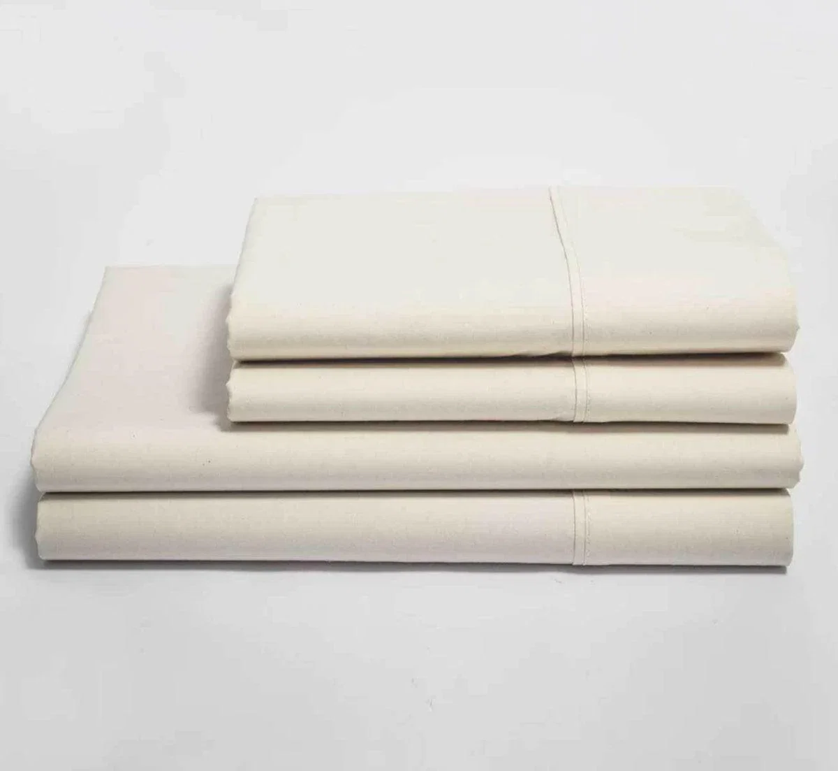 Image of Organic Cotton Percale Sheet Set