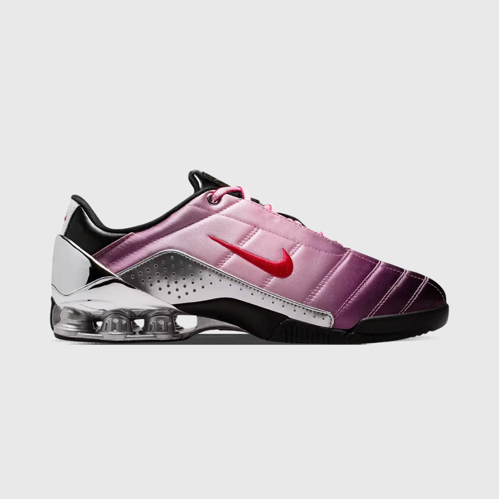 Women's T90 Shox Magia SP x Forget-me-nots - Shy Pink/University Red/Black