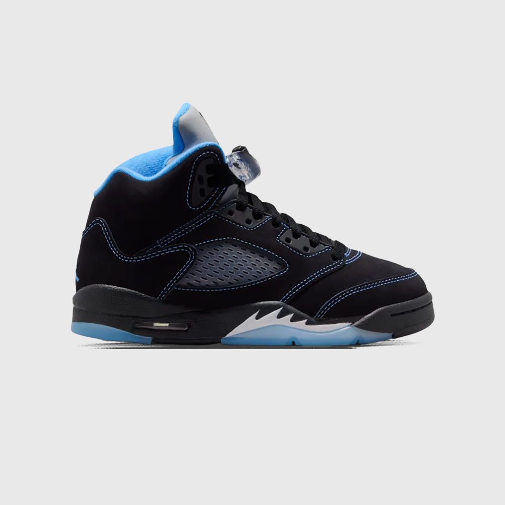 Air Jordan 5 Retro 'Black Carolina' (GS) - Black/Multi
