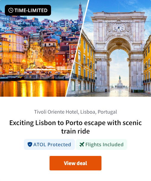 Exciting Lisbon to Porto escape with scenic train ride