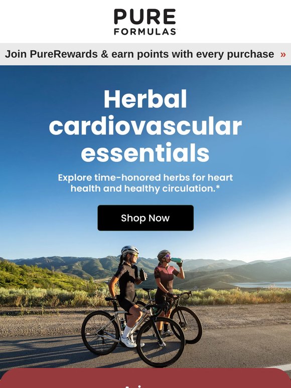 Herbal support for heart health and circulation ❤