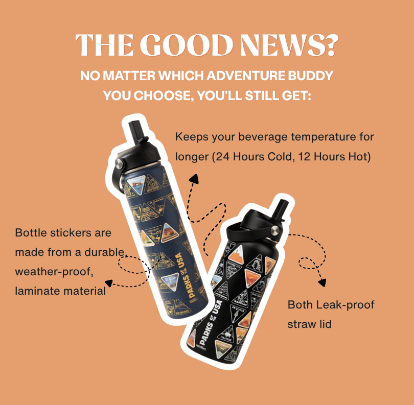 No matter which adventure buddy you choose, you'll still get: