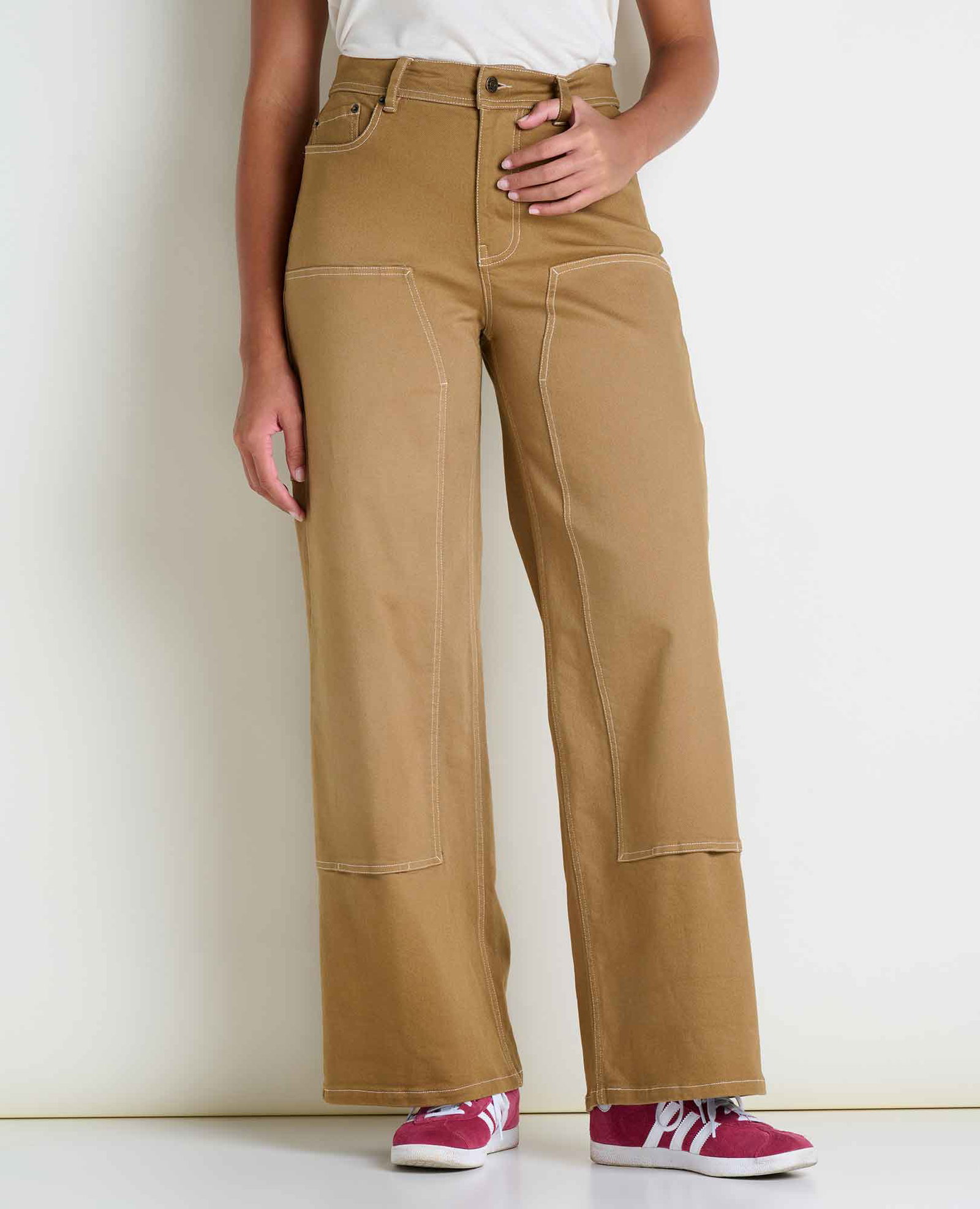 Image of Balsam Wide Leg Utility Pant
