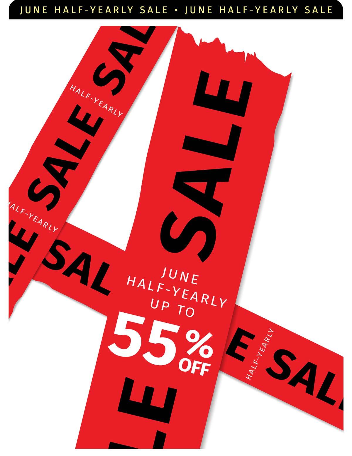 JUNE HALF-YEARLY SALE FLASH SALE