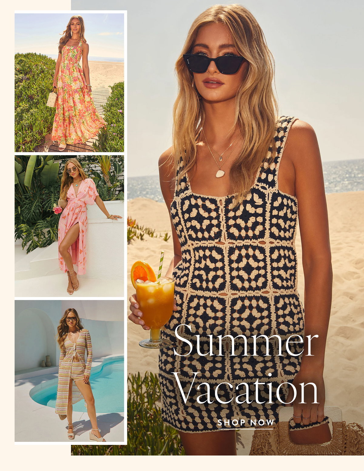 Summer Vacation. Shop Now