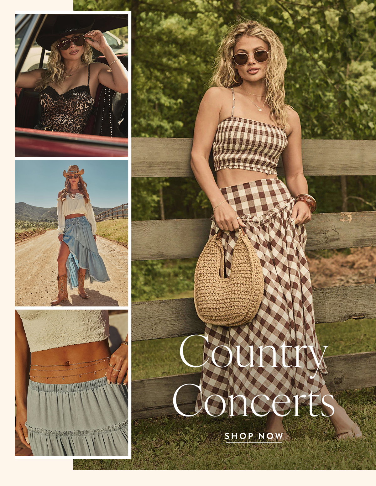 Country Concerts. Shop Now 