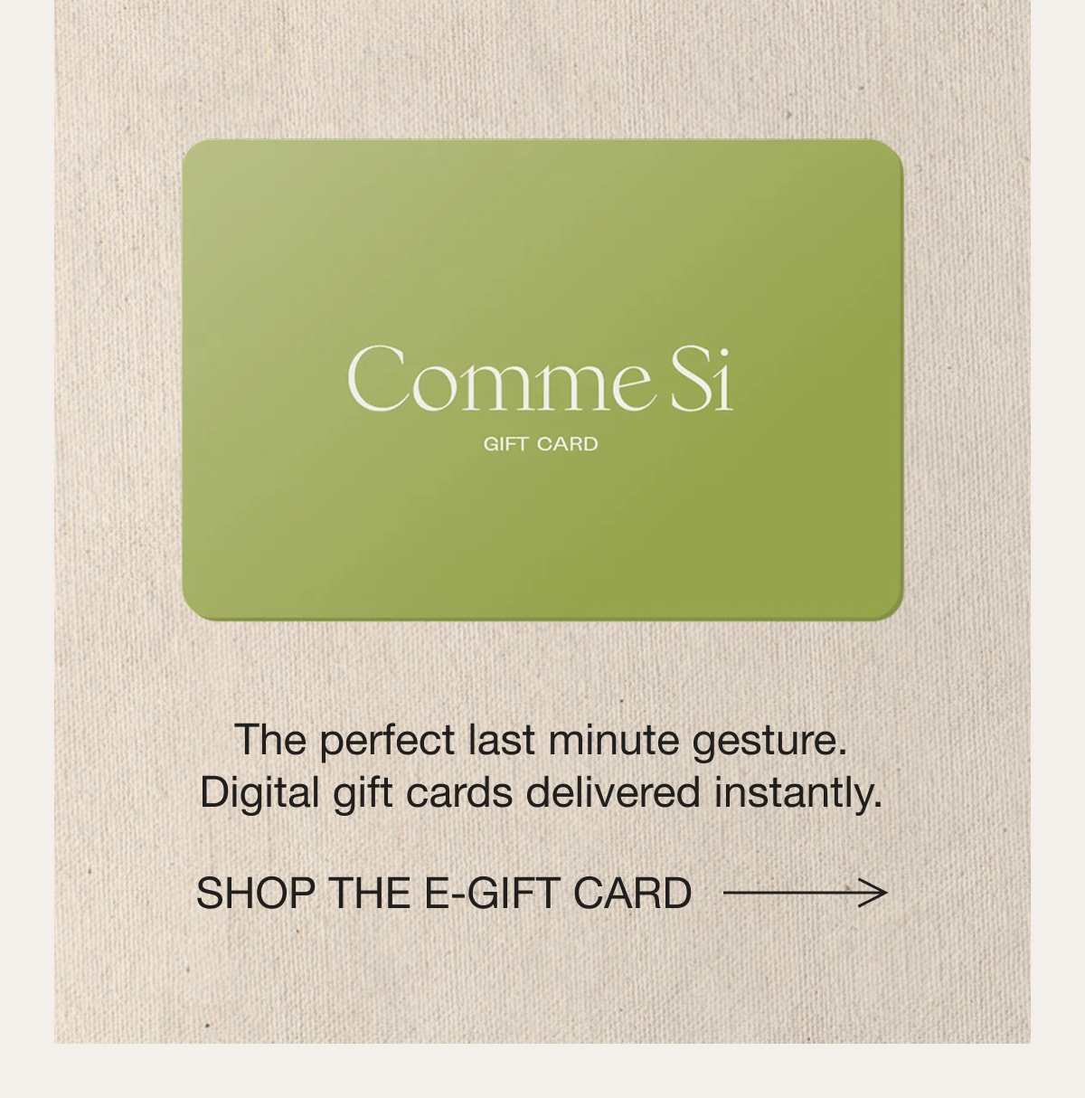 E-gift card