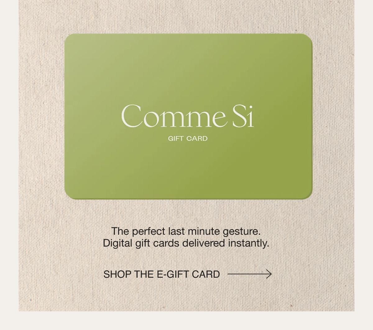 E-gift card