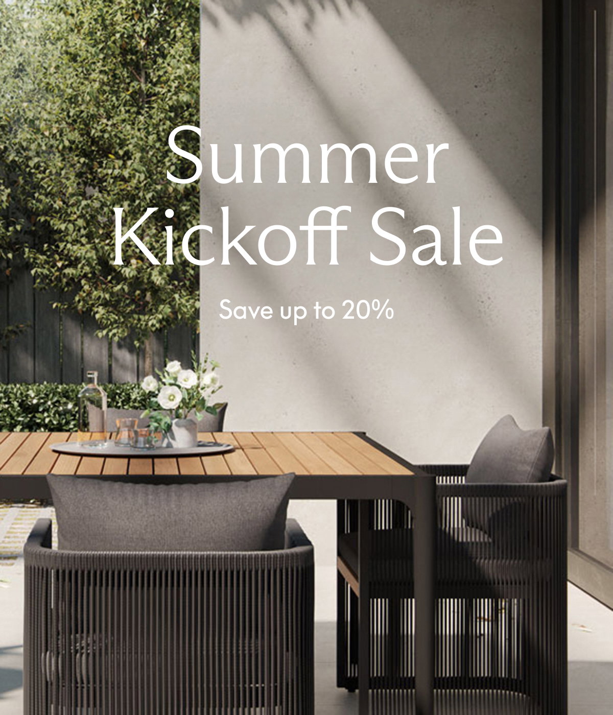 Summer Kickoff Sale: Save up to 20%