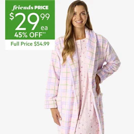 full price selected men's & women's gowns 