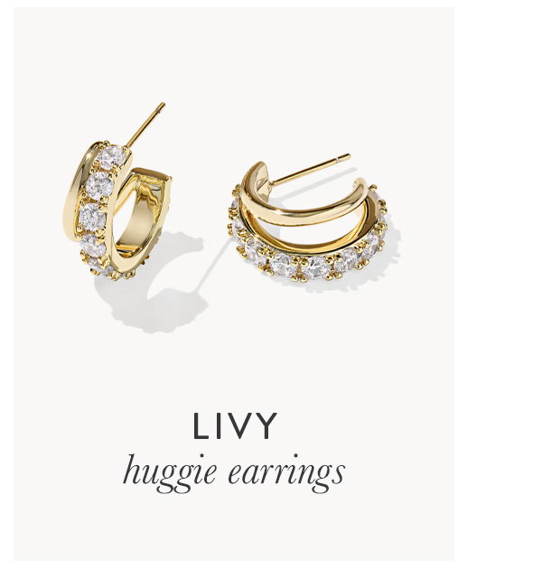 Livy huggie earrings
