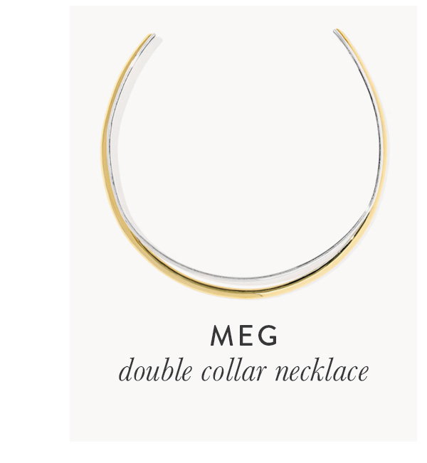 Meg double collar necklace
