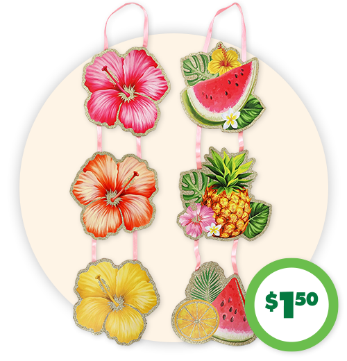 $1.50 Hanging Decorations, 1-ct.