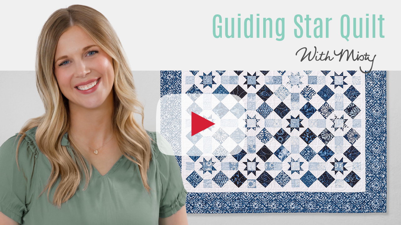 Guiding Star Quilt with Misty