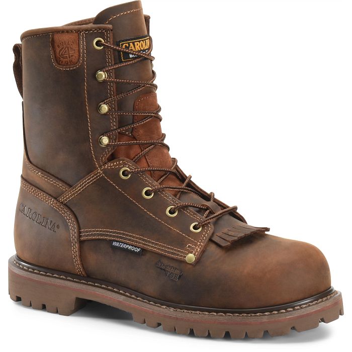 Shop the 28 Series 8" Composite Toe Waterproof Work Boot in brown