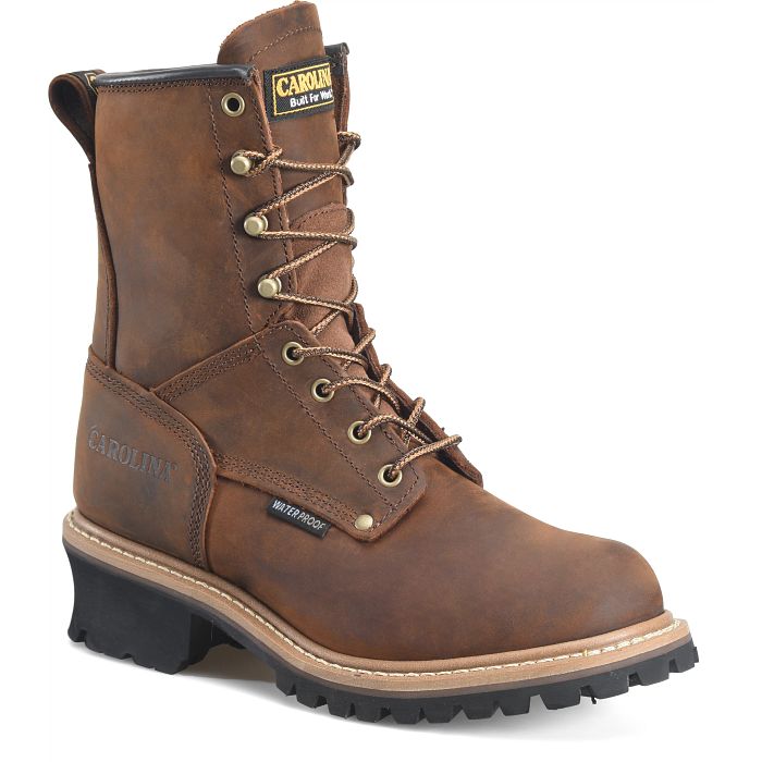 Shop the Elm 8" Waterproof Logger in brown