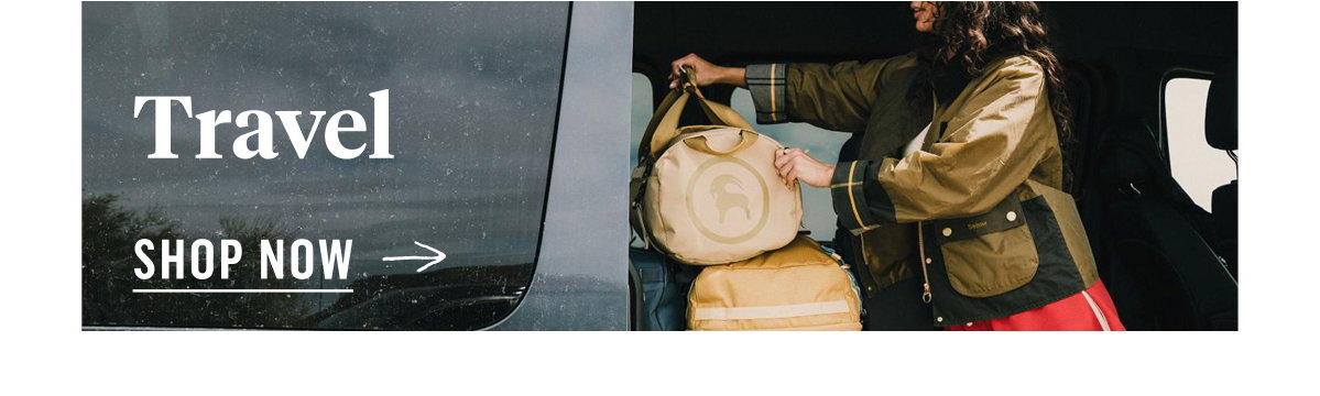 Travel. Shop Now!