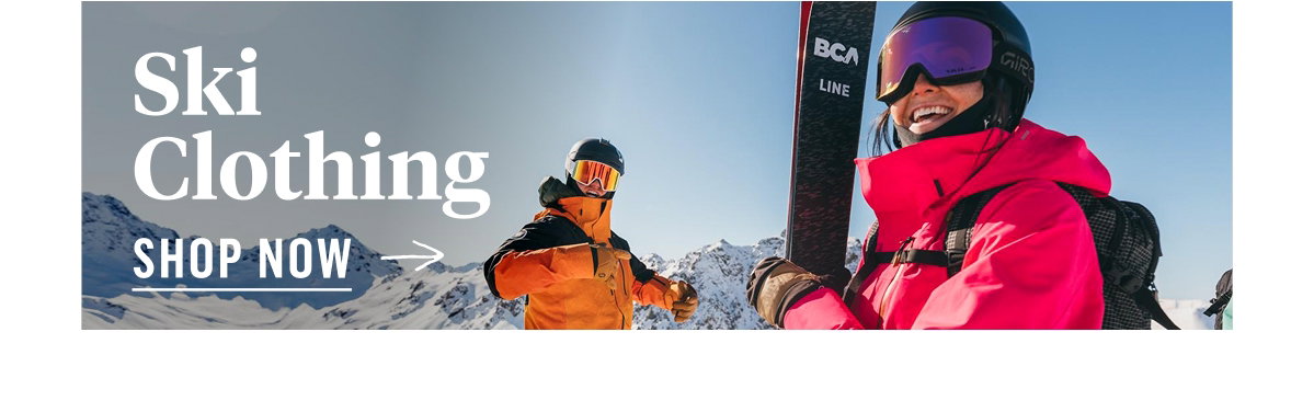 Ski Clothing. Shop Now!