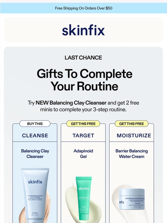 Don't Miss Your Free Minis