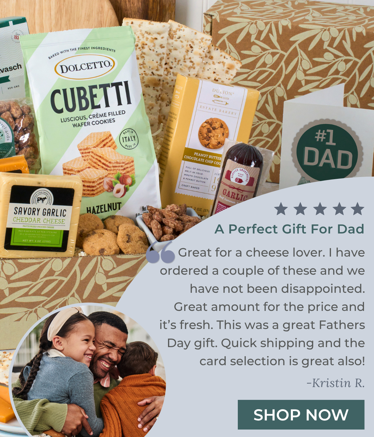 A perfect gift for dad