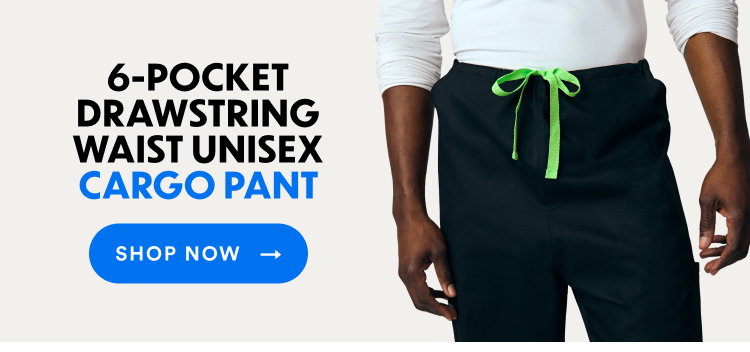6-Pocket Drawstring Waist Unisex Cargo Pant | Shop Now