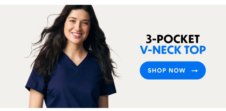 3-Pocket V-Neck Top | Shop Now