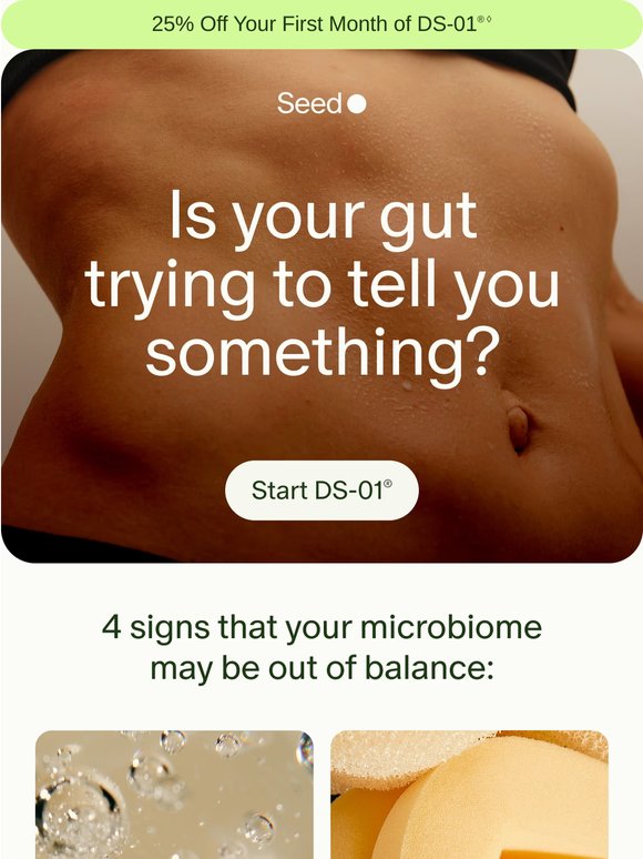 4 signs your gut needs support.