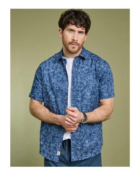 PG Field Printed Cotton Shirt