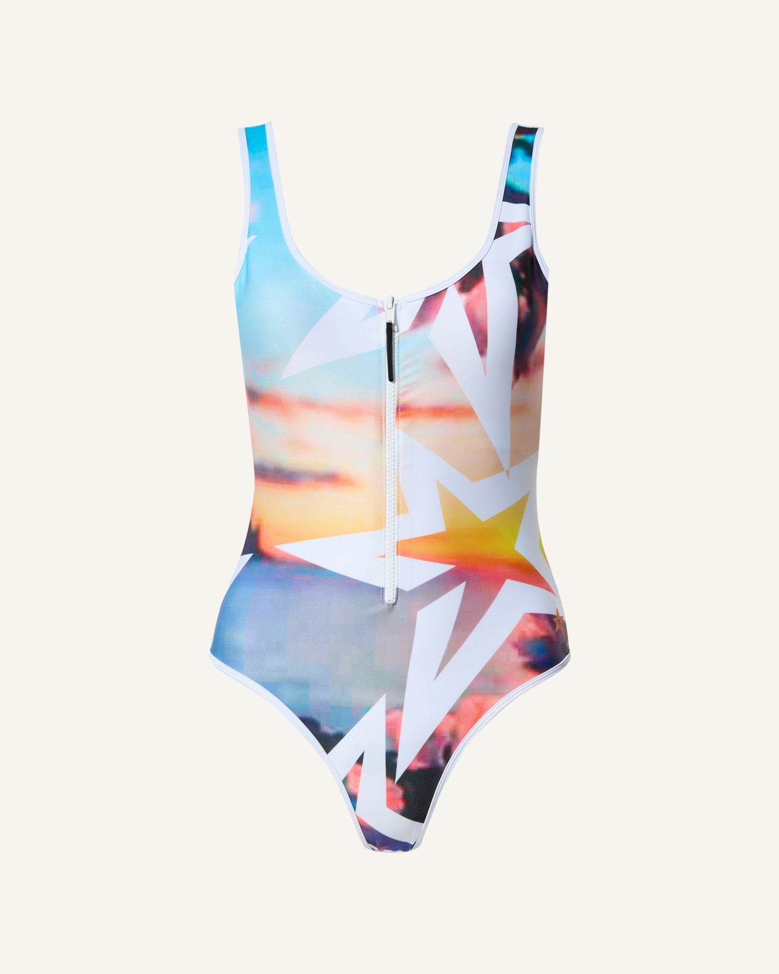 Zip Front Swimsuit