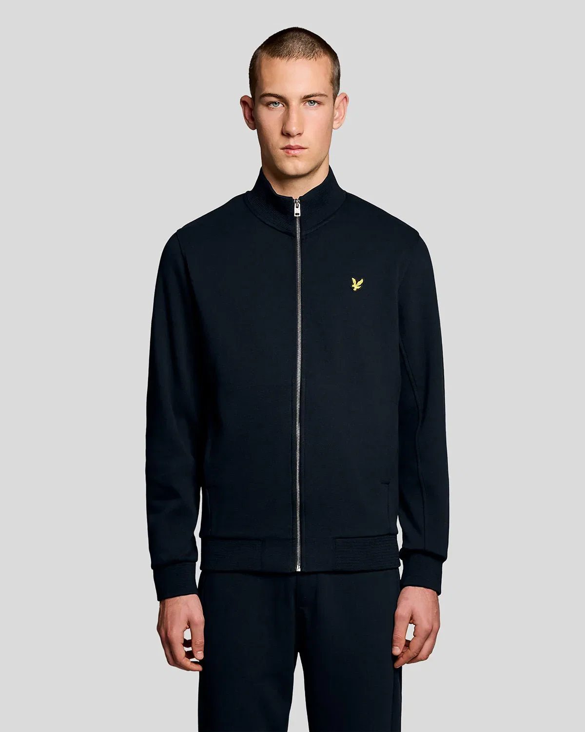 Image of Cotton Blend Track Jacket