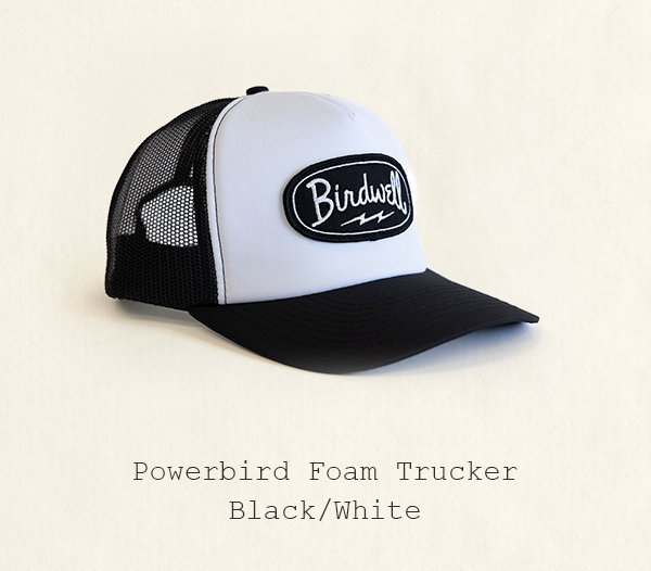 Powerbird Foam Trucker - Black/White
