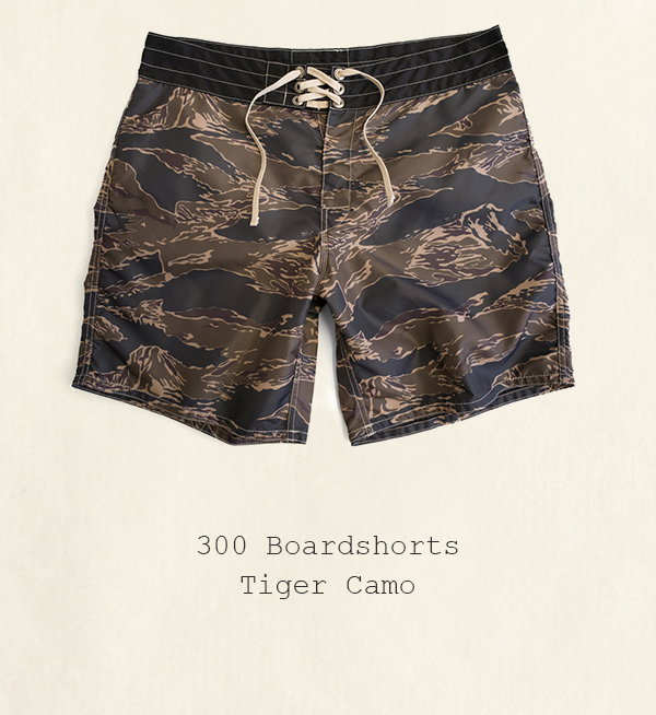 300 Boardshorts - Tiger Camo