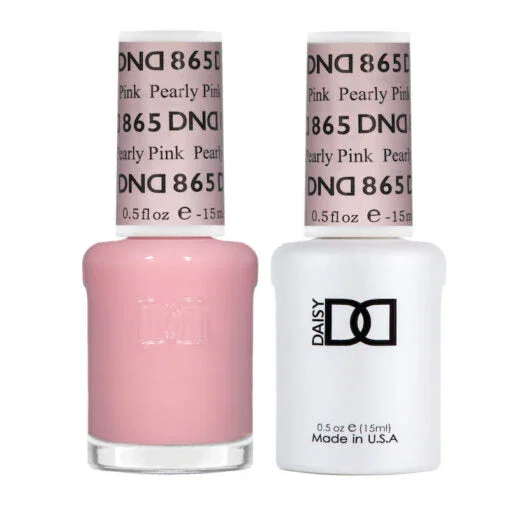 Image of DND - Gel & Lacquer - Pearly Pink - #865