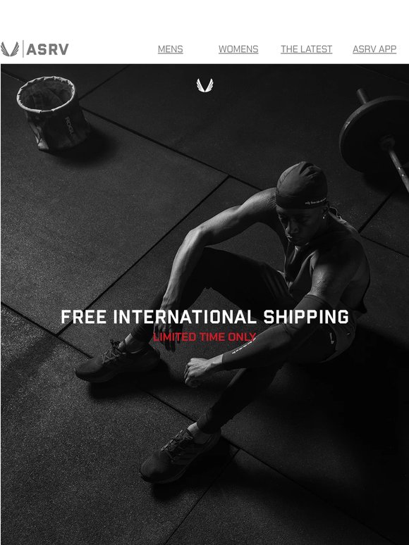 FREE INTERNATIONAL SHIPPING // Now Live
