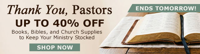 Church Appreciation Sale | Up to 40% Off