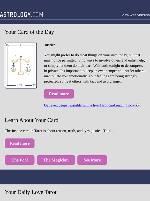 Your Daily Tarot - Tue Jun 16