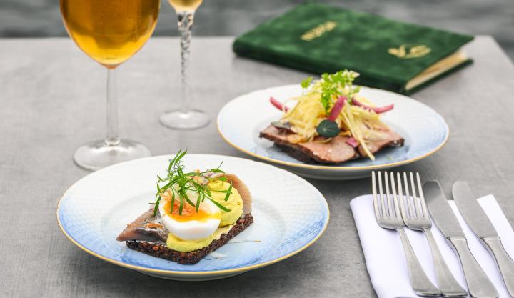 Valgfri 3-retters Frokostmenu på Restaurant NU & DA