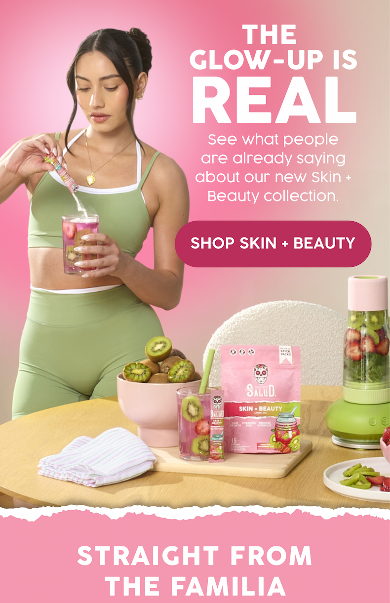 The Glow up in real | see what people are already saying about our new Skin + beauty collection | Shop Skin + Beauty
