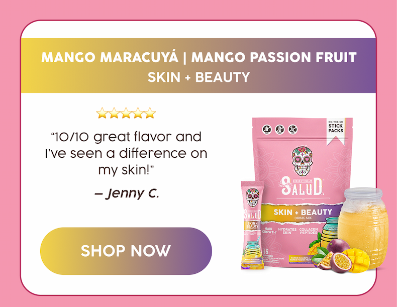 Mango Maracuya | mango passion fruit | skin + beauty | "10/10 great flavor and I've seen a different on my skin!" - Jenny C. | Shop Now