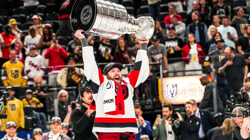 Slavin follows Olympic gold medal with Stanley Cup win for Hurricanes. Click here to read the article on NHL.com.