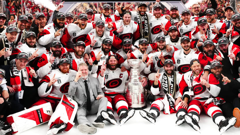 Hurricanes win Stanley Cup with Game 6 shutout against Golden Knights. Click here to read the article on NHL.com.