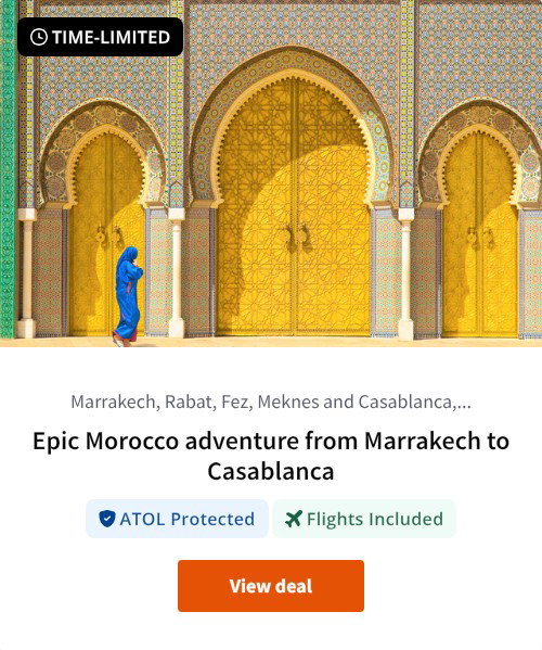 Epic Morocco adventure from Marrakech to Casablanca